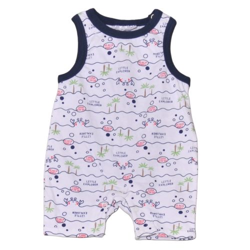 Fehér, pálmafás napozó (50)