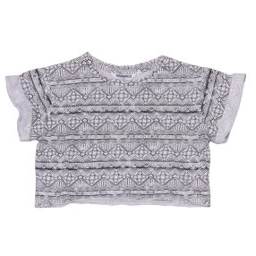 Fekete, fehér crop felső (140-146)