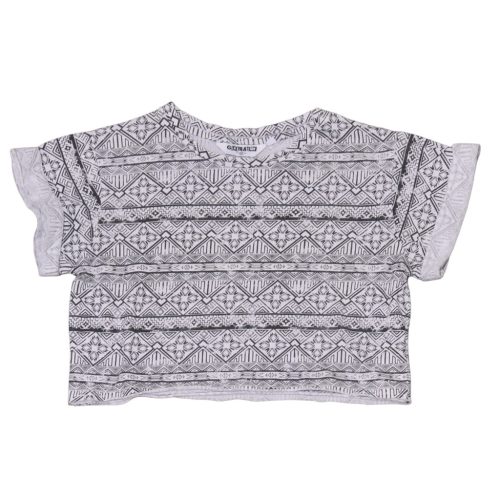 Fekete, fehér crop felső (140-146)