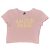 H&M - Rózsaszín crop felső (XS)