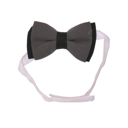 Fekete, fehér csokornyakkendő (110-122*)