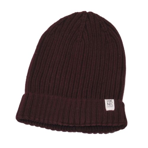 Lilás bordó kötött sapka (152)