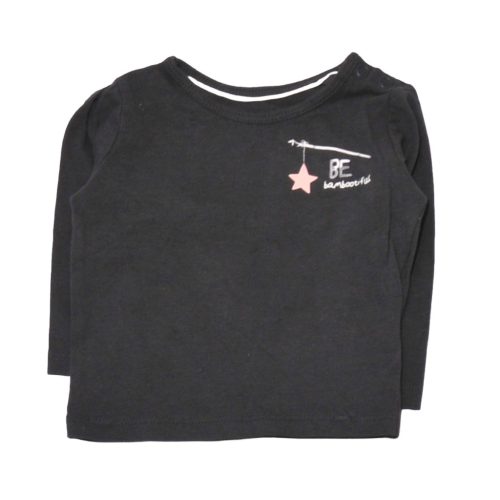 Szürke hosszú ujjú póló (62/68)