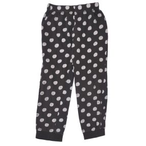 Szürke, pöttyös pizsamanadrág (110-116)