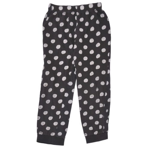 Szürke, pöttyös pizsamanadrág (110-116)