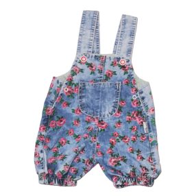 Kék, rózsás kantáros nadrág (86)