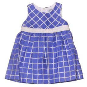 Mayoral - Kék-fehér kockás alkalmi ruha (92)