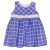 Mayoral - Kék-fehér kockás alkalmi ruha (80)