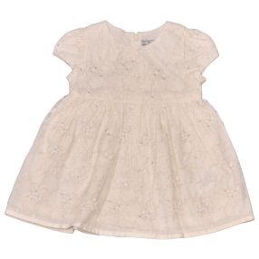 Mayoral - Ekrü, virágmintás alkalmi ruha (68)