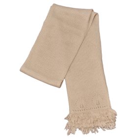 Mayoral - drapp kötött sál (L)