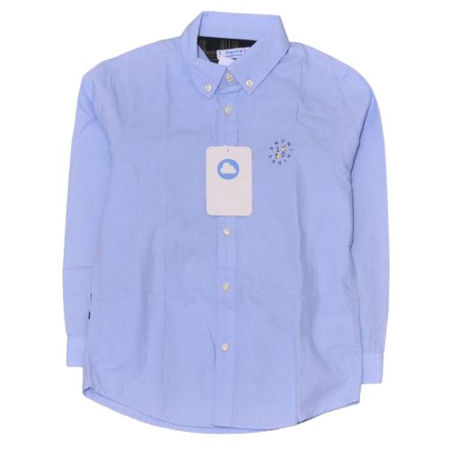 Mayoral - Kék hosszú ujjú ing (110)