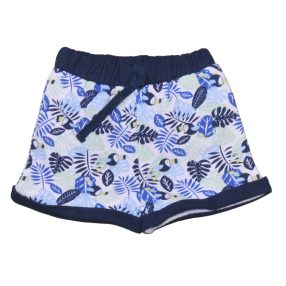 Fehér, mintás rövidnadrág (68)