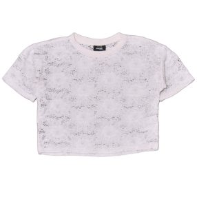  Fehér csipkés felső ( 134-140)