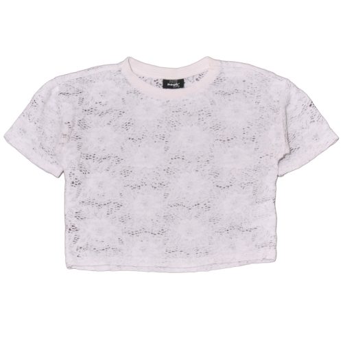  Fehér csipkés felső ( 134-140)