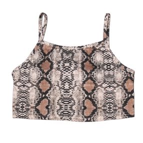  kígyómintás ujjatlan top (116)