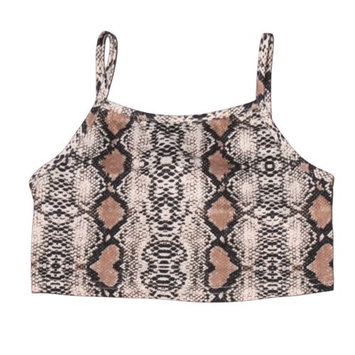  kígyómintás ujjatlan top (116)