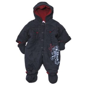  C&A, Disney - Kék, micimackós baba overál (68)