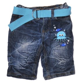  Kék, halacskás farmer halásznadrág (104)