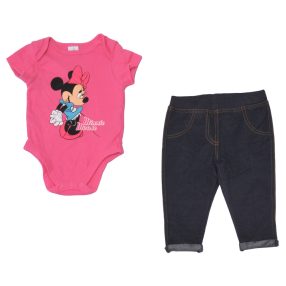  Rózsaszín, Kék ruhaszett (62)