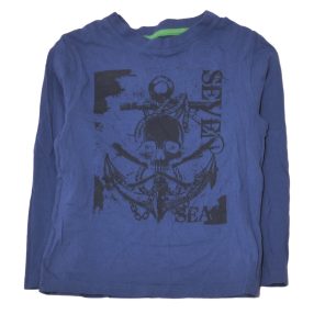 Cherokee - Kék hosszú ujjú póló ( 110-116)