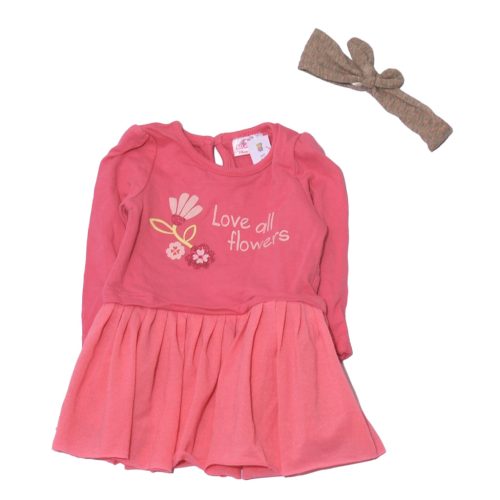  Rózsaszín ruha fejpánttal (74)