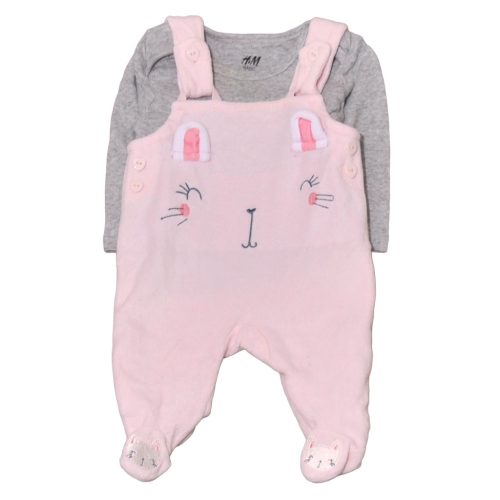  H&M / Baby - Rózsaszín, Szürke ruhaszett (56)