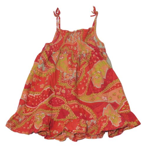 Next -  Piros, Narancssárga mintás  ruha (116)