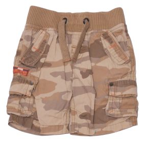 Barna terepmintás  rövidnadrág (98)