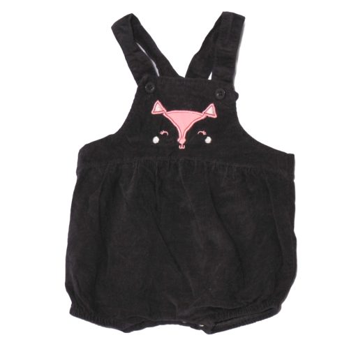  Szürke  kord kantárosnadrág (68)