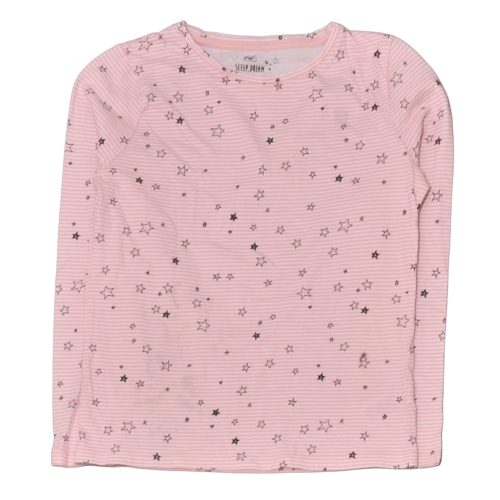  Rózsaszín-Fehér csíkos  pizsama felső ( 134-140)