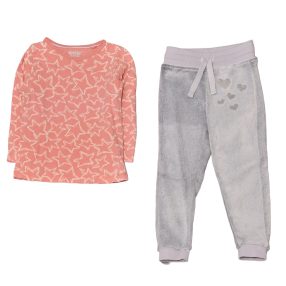  Szürke, Rózsaszín ruha szett (104)