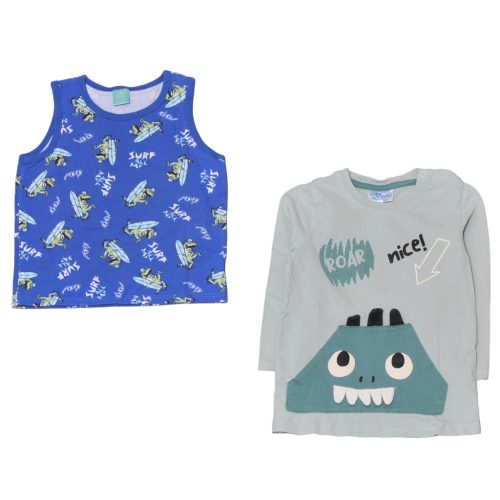 Kék Zöld ruha szett (98-104)