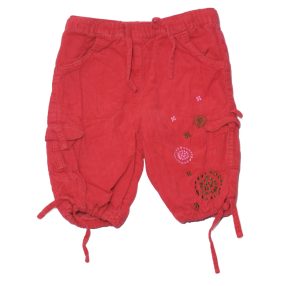 Piros bélelt kordnadrág (68*)