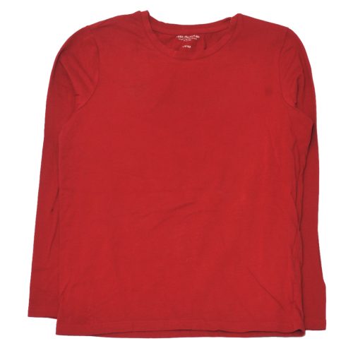 Piros hosszú ujjú póló (146-152)