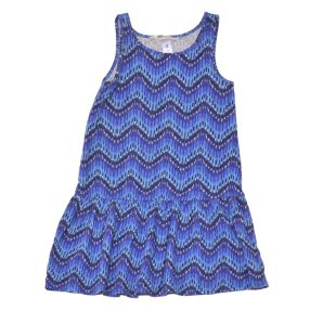 H&M - Kék csíkos ruha (122-128)