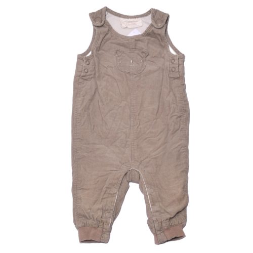 H&M - Szürkés barna bélelt kantáros kordnadrág (68)