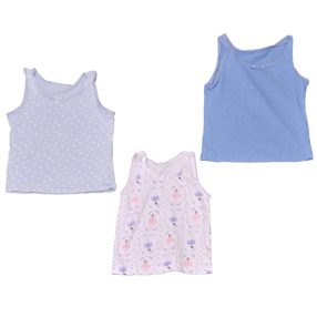 Kék, virágmintás trikó szett (98-104)