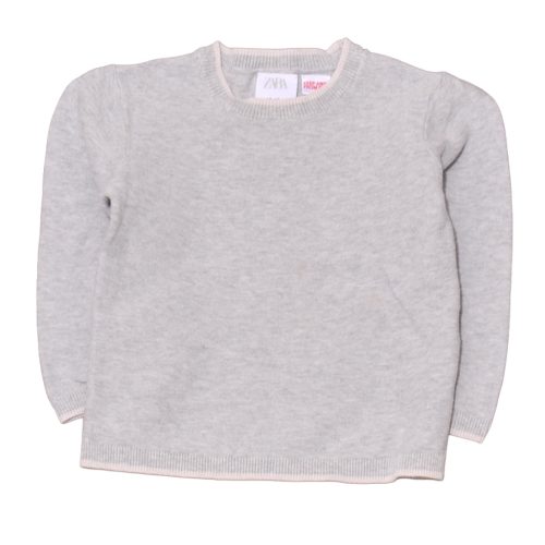 Zara - Szürke pulóver (80-86)