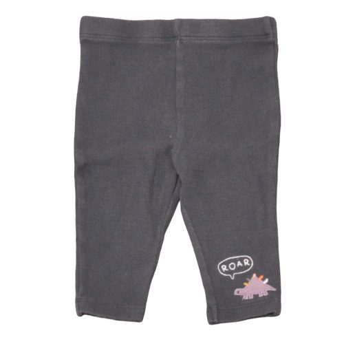 Szürke, dínós leggings (62-68)