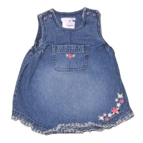 H&M - hímzett farmerruha (74)