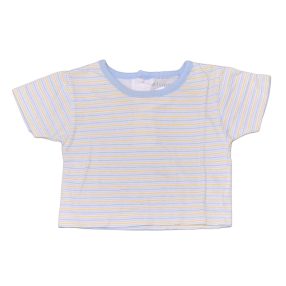 Kék, Sárga csíkos póló (56-62)