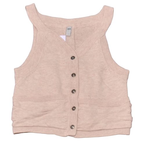 Drapp ujjatlan, kötött felső (104)