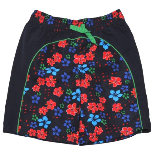 Kék, virág rövidnadrág (110-116)