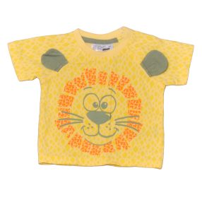 Sárga, oroszlános póló (68)