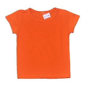 Narancssárga, pillangós póló (98-104*)