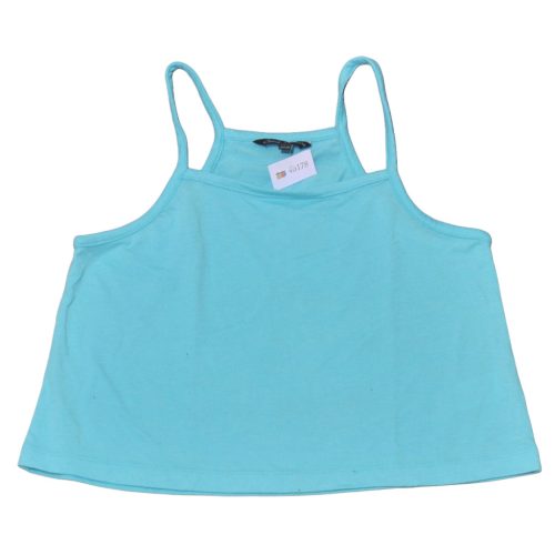 Kék ujjatlan top (140-146)