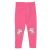 C&A - pink, unikornisos bélelt leggings (122)