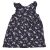 H&M - Kék, virágmintás ruha (86)