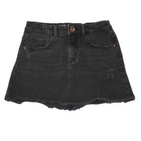 Zara - Szürke farmerszoknya (128)