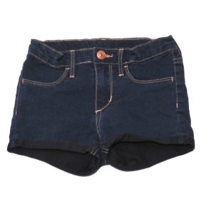 H&M - Sötétkék rövid farmernadrág (122)